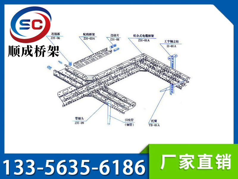 組合式電纜橋架